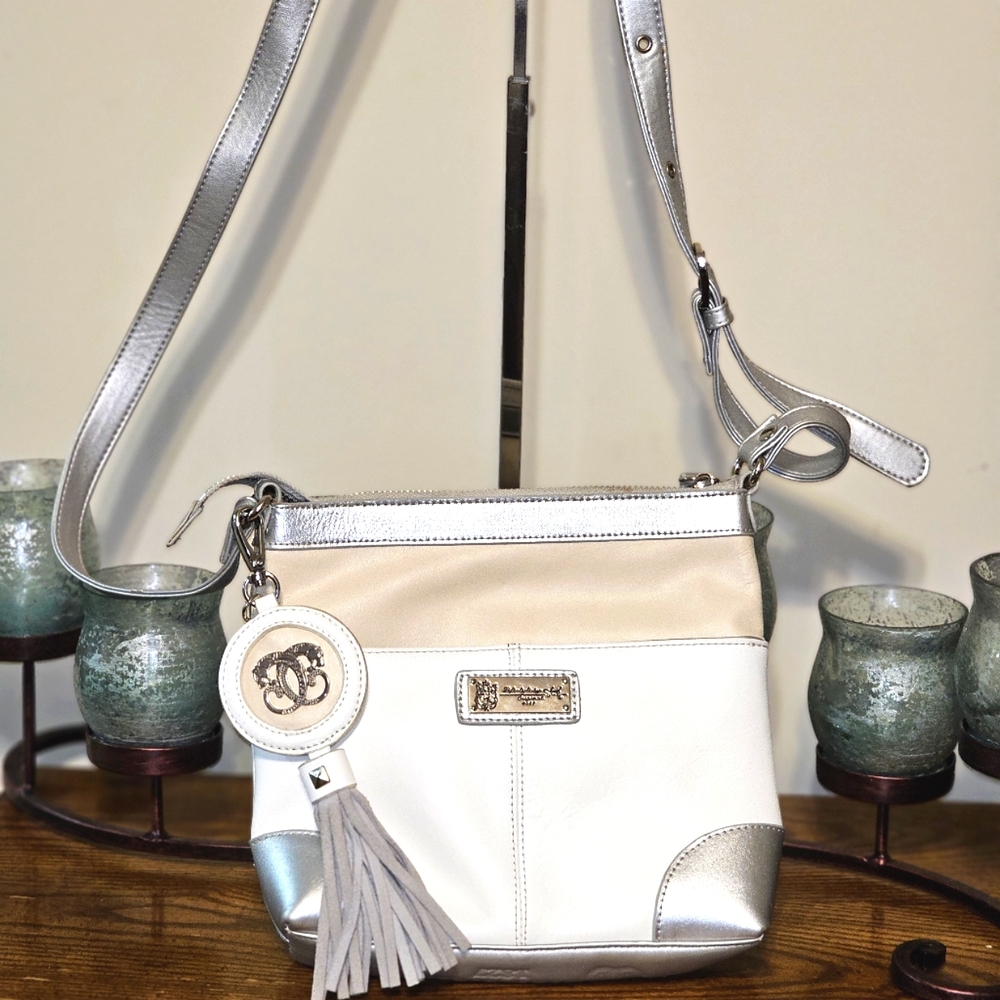 Sharif Zip Leather Crossbody Bag